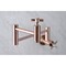 Kingston Brass KS810ZXAC Millennium Wall Mount Pot Filler Kitchen Faucet, Copper KS810ZXAC - alternate 4